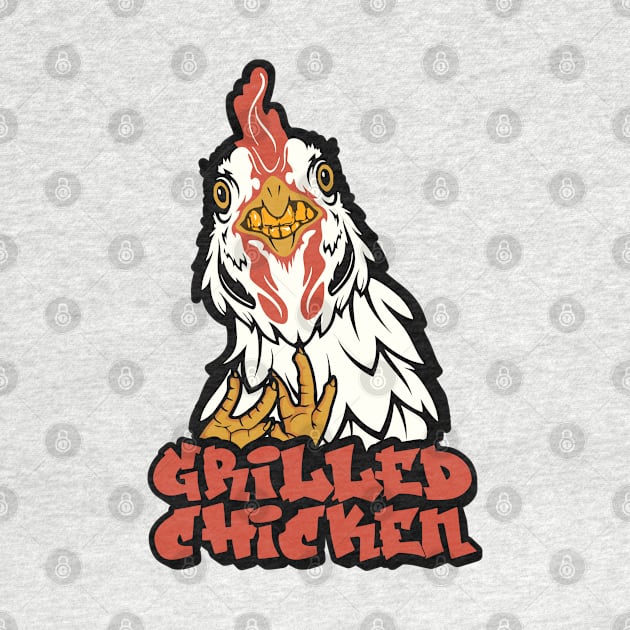 Grilled Chicken by darklordpug